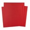 American Crafts Textured Cardstock Pack 12"X12" 60/Pkg-Crimson
